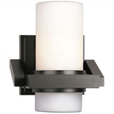 27th Street Outdoor Wall Lantern in Wrought Iron