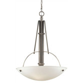 Orb 3 Light Inverted Pendant