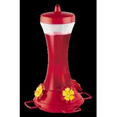 Glass Hummingbird Feeder
