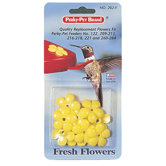 Replacement Feeder Flowers in Yellow