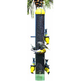 Upside Down Thistle Feeder in Yellow