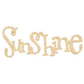 Sunshine Glitter Wall Word