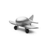 Airliner in Silver