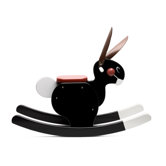 Rocking Rabbit in Black