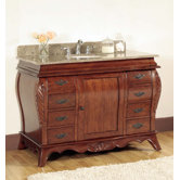 48" Sink Bathroom Vanity in Warm Patina