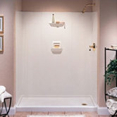 Everyday Essentials High Gloss Three Panel Shower Wall System
