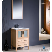 Torino 24" Modern Bathroom Vanity with Undermount Sink