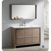 Allier 48" Modern Bathroom Vanity with Mirror