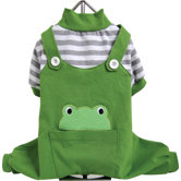 Frog and Pig PJ Dog Suit Set