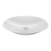Equility Round Above Counter Basin in White