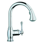 Bridgeford Single Handle Single Hole Centerset Pull-Out Kitchen Faucet
