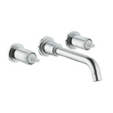 Artio Wall Mounted Bathroom Faucet Less Handles