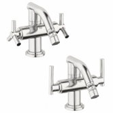 Atrio Horizontal Spray Centerset Bidet Less Handles