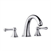 Geneva Double Handle Wall Mount Roman Tub Faucet Trim Lever Handle