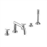 Atrio Roman Tub Filler Faucet with Hand Shower