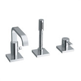 Allure Double Handle Deck Mount Roman Tub Faucet Trim Lever Handle