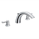 Arden Double Handle Wall Mount Roman Tub Faucet Trim