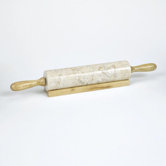 Champagne Marble Rolling Pin in Natural