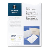 Laser Labels, Mailing, 1-1/3"x4", 700 per Pack, White