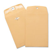 Heavy-duty Clasp Envelopes, 5"x7-1/2", 100 per Box, Brown Kraft