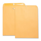 Hvy-duty Clasp Envelopes, 11-1/2"x14-1/2", 100 per Box, Brown Kraft