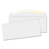 Business Envelopes,24 lb.,No. 10,4-1/8"x9-1/2",500 per Box,White
