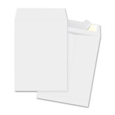 Open-End Envelopes, Plain, 10"x15", 100 per Box, White