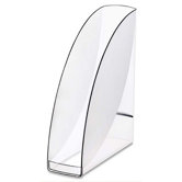 Magazine Rack, 10"x3-1/5"x12-1/2", Ice Black