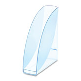Magazine Rack, 10"x3-1/5"x12-1/2", Ice Blue