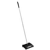 Huskee Powerrotor Floor/Carpet Sweeper, 9-1/2" Sweep Path,BK