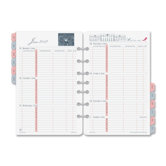 Weekly Refill Pages, 2PPW, Jan-Dec, Desk 5-1/2"x8-1/2", 2013