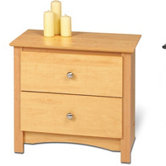 Sonoma 2 Drawer Nightstand