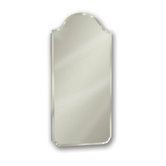 Sonata Single Door Recessed Cabinet with Beveled Mirror