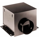 Single-Port Remote In-Line Ventilator Fan