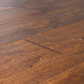 Handscraped 5" Engineered Birch in Havana Sunrise