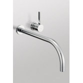 Wall Mounted Bathroom Faucet with Single Lever Handle
