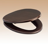 Elongated  Maple SoftClose Toilet Seat
