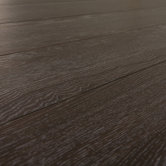 7 mm Narrow Board Laminate with Underlayment in Tropical Wenge
