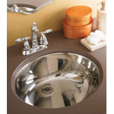 Simply Stainless 6" Undermount Sink with Overflow