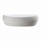 Classically Redefined Oval Vessel Sink in White