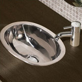 Simply Stainless Drop-In/Undermount Oval Sink