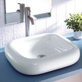 Classically Redefined 21.5"x18.75" Rectangular Ceramic Vessel Sink