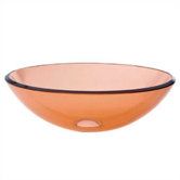 Translucence� Transparent Glass Vessel Sink