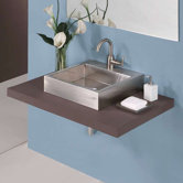 Crofton Vessel Sink in Stainless Steel