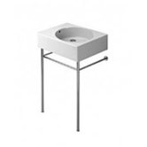 Scola Washbasin Set in White