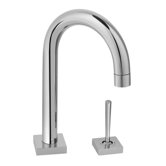 Cayenne Single Handle Single Hole Bar Faucet with 6" Swivel Spout