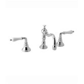 Victorian Widespread Bathroom Faucet with Double Porcelain Lever Handles