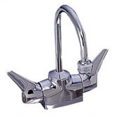 Deck Mount Double Handle Centerset Bar/Hospitality Faucet