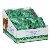 Dog Waste Bag Display in Green