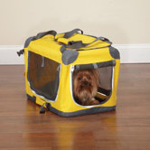XX-Small Pioneer Soft Dog Crate in Yellow